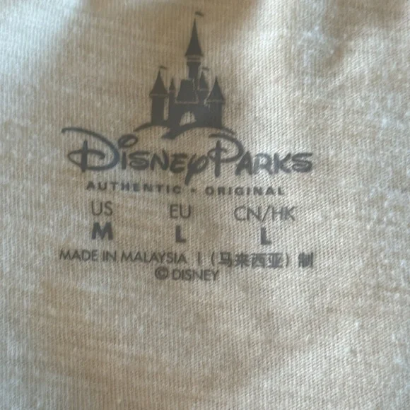 Disney parks, red and blue gradient MICKEY MOUSE V-neck T-shirt - Picture 5 of 6